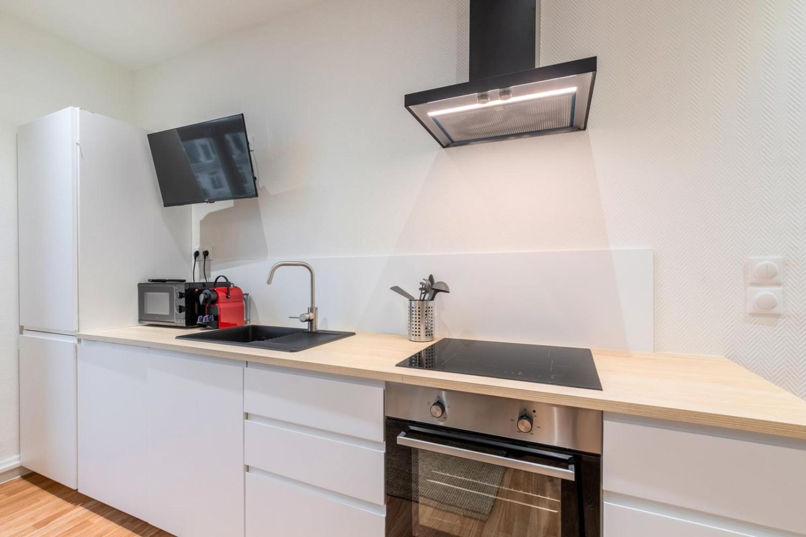Apartment For 4 In Front Of Lille Flandres Station Bagian luar foto